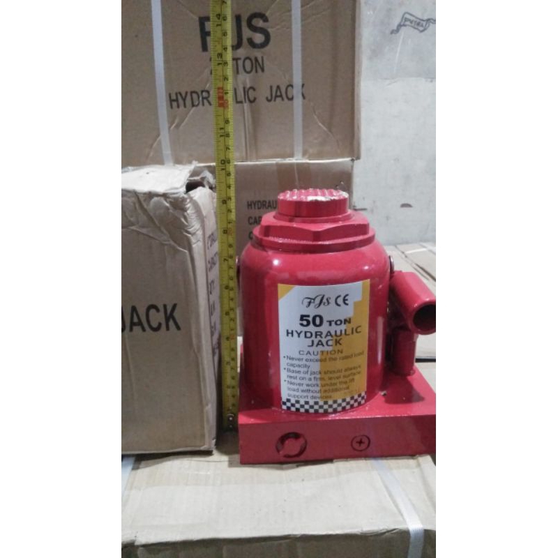 opinkrandam - shopee dongkrak hidrolik botol 50 ton pendek hydraulic jack