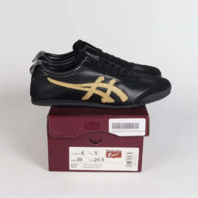 SEPATU UNISEX OTSUKA DELUXE KABUKI BLACK GOLD PREMIUM