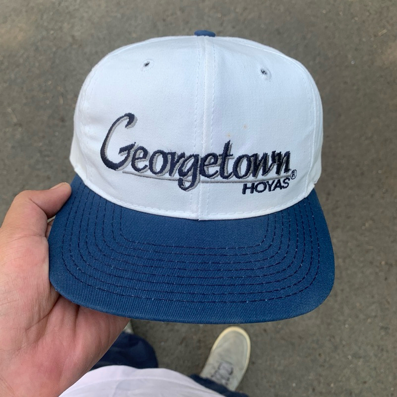 TOPI - SNAPBACK VTG GEORGETOWN HOYAS - BACA DESKRIPSI