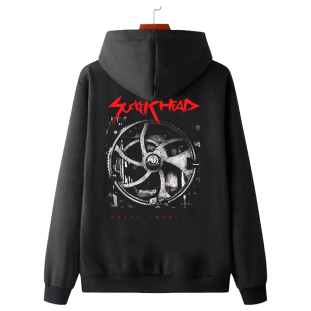 Jaket Hoodie BAND SUCKER HEAD Budak Industri - Suckerhead Hoodie Jumper Pullover & Zipper (Ritsletin