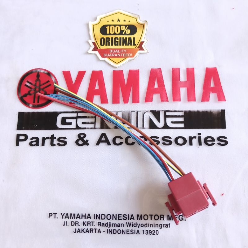 kabel soket bendik relay stater yamaha r25 mt25 bison fi xmax 250