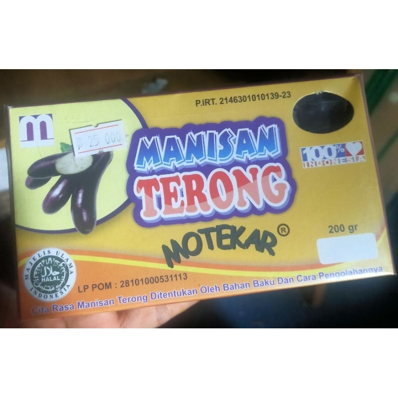 

Manisan terong