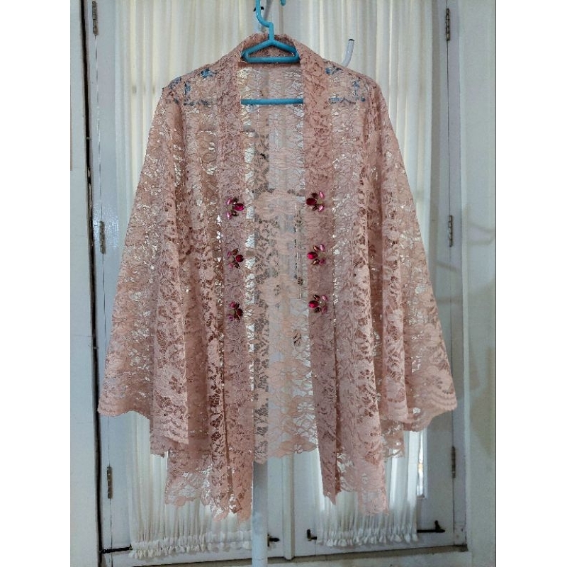 Kebaya Tuxedo Brukat Luire by Raden Sirait - Preloved