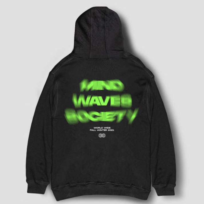 TERMURAH FAILOFFICIAL HOODIE  MIND WAVES 1