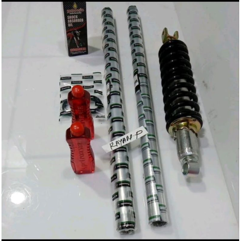 Shock depan belakang klx Klx Klx klx klx klx sok+sil+oli+belakang
