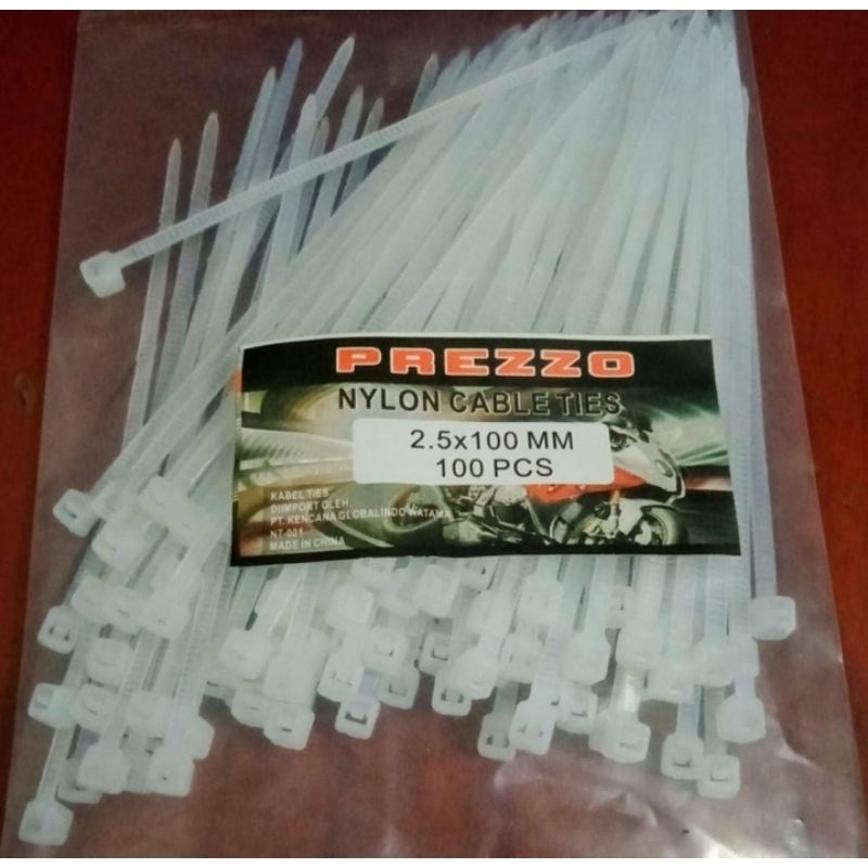 

Kabel Ties Putih & Hitam 10cm/15cm/20cm/25cm/30cm