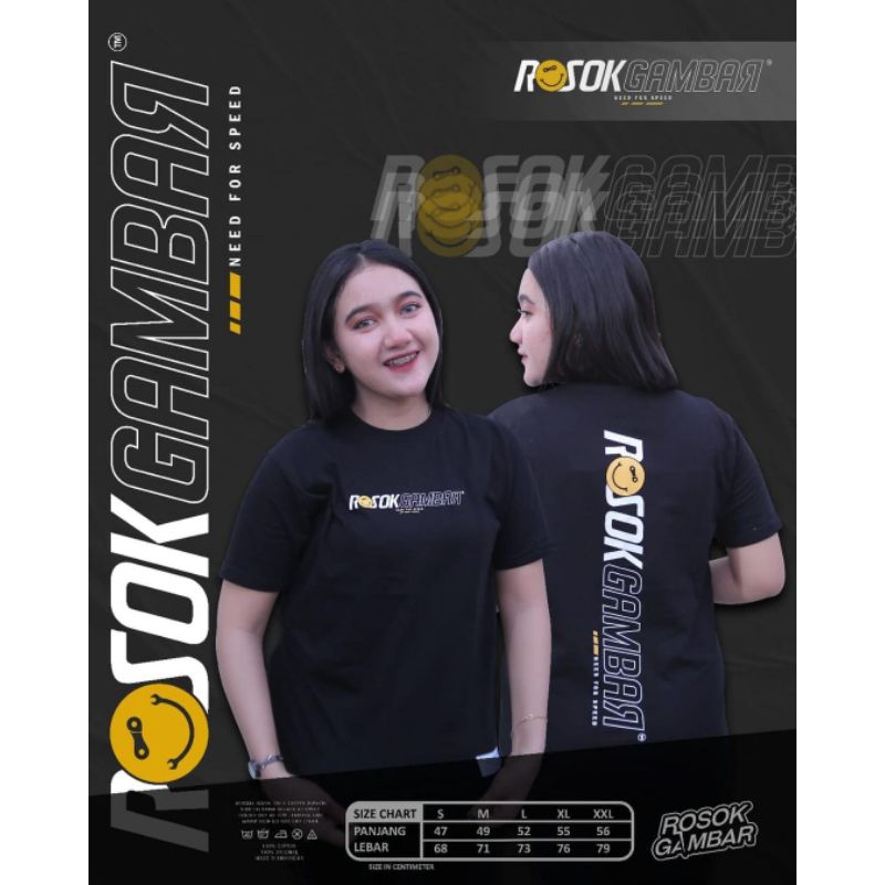KAOS ROSOK GAMBAR ORIGINAL