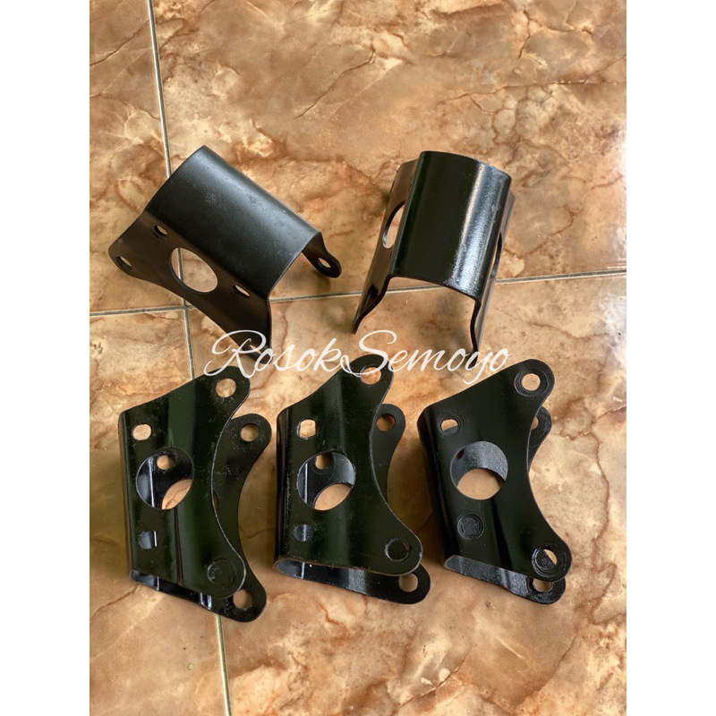 Brecket dudukan pangkon mesin cb100 cb125 cg gl100 gl125 gl platina original bekas copotan 2nd