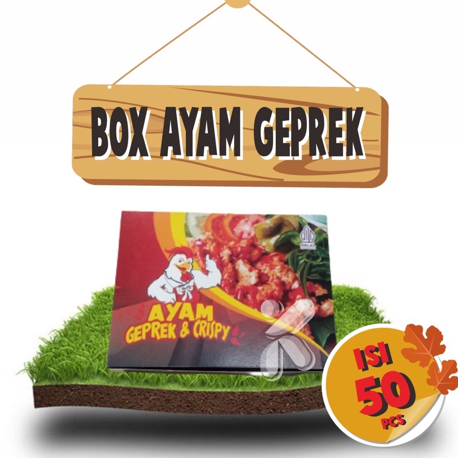 

Diskon Sale Box Ayam Geprek isi 5 pcs Dus Ayam Geprek Universal Murah