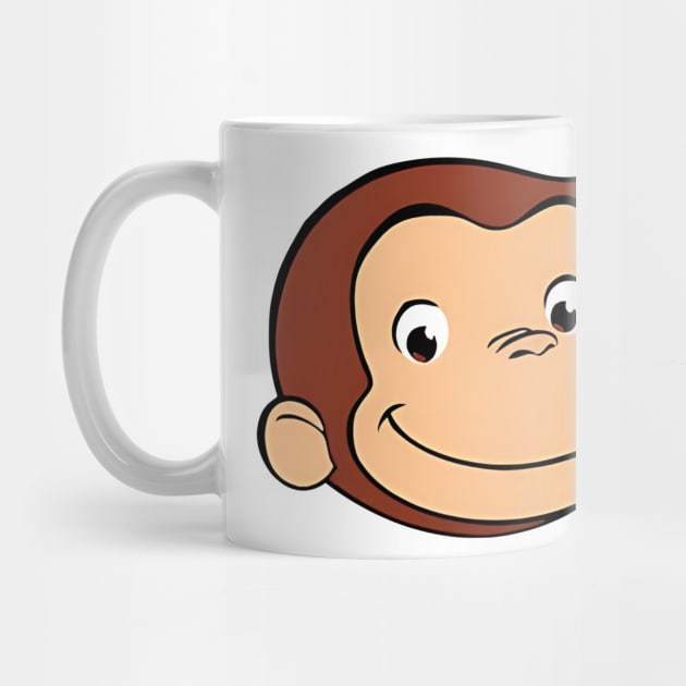 Curious George Face - Curious George Coffee Mug