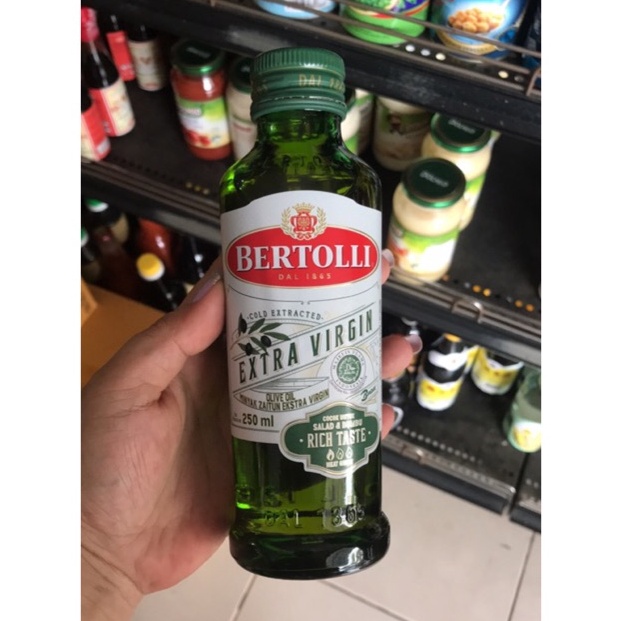 

Paling Dicari Bertolli Extra Virgin Olive Oil 25G VPC