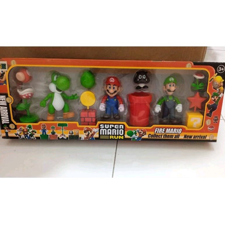 Mainan Figure Super Mario Run