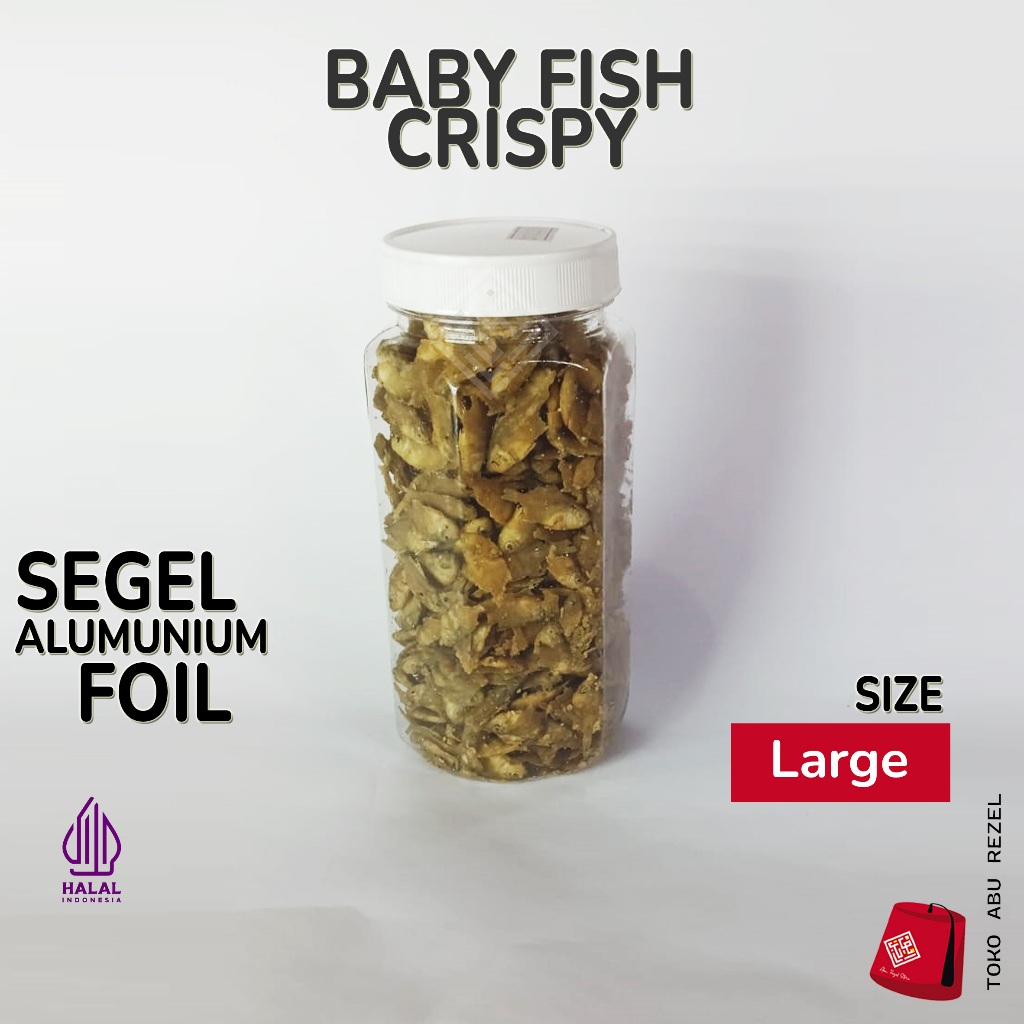 

Size L Baby Fish Crispy | Baby Fish Ikan Nila Goreng Crispy