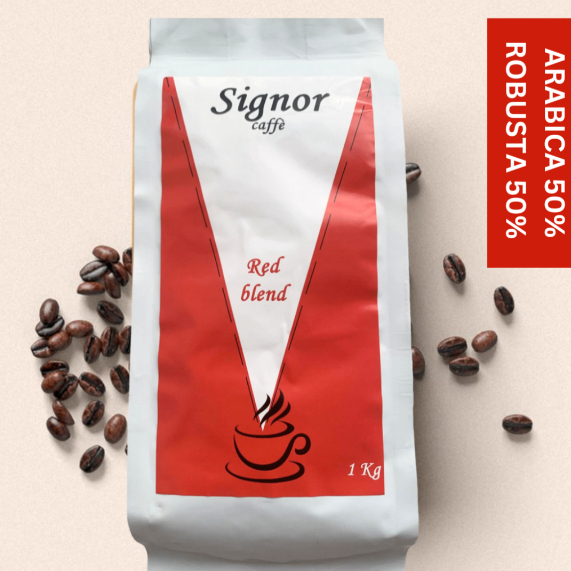 

Bali Houseblend mix 50% Arabica Kintamani / 50 % Robusta Pupuan 1kg