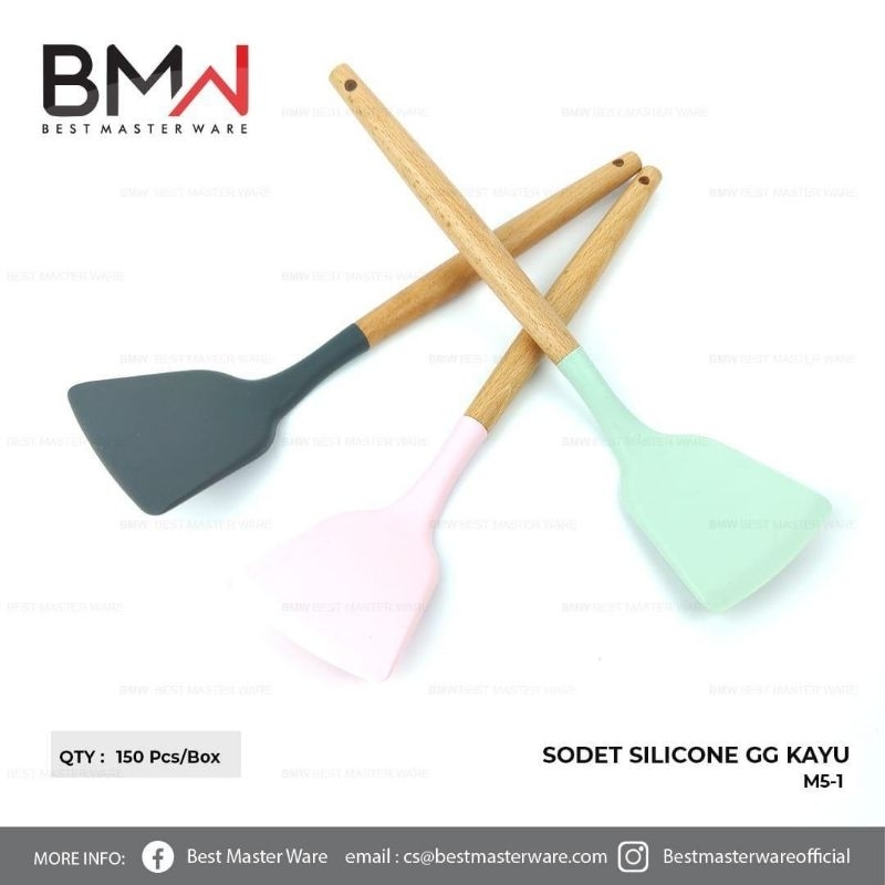 SILIKONE UTENSIL SPATULA / SPATULA SILICONE / UTENSIL TURNER / SUTIL SILICONE TAHAN PANAS