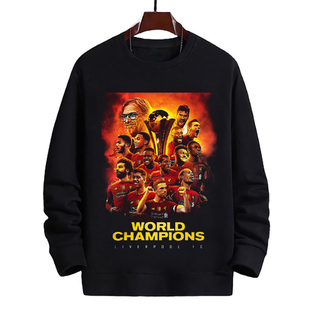 Sweater Tim Bola Inggris Crewneck Bahan Cotton Fleece | LP-2400502