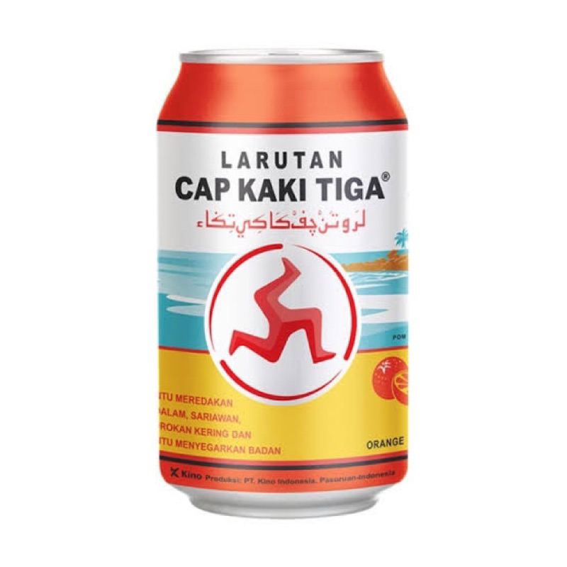 

LARUTAN PENYEGAR CAP KAKI TIGA 320 ML KALENG | LARUTAN CAP KAKI 3 | LARUTAN PENYEGAR