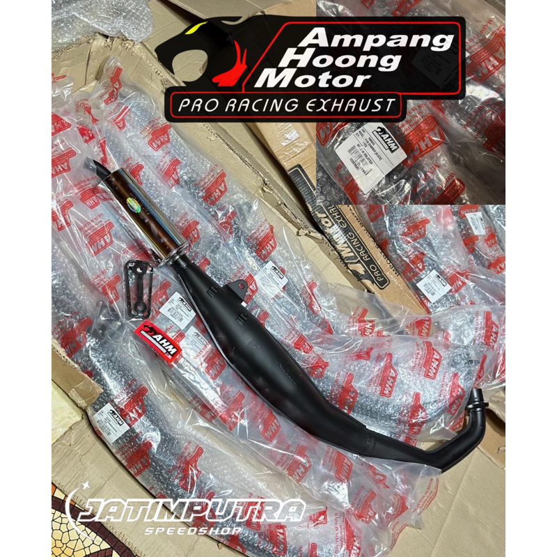 KNALPOT AHM MALAYSIA FIZR SATRIA AMPANG HOONG MOTOR ORIGINAL