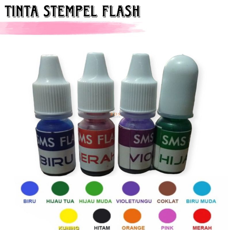 

TINTA STEMPEL FLASH INK / TINTA STEMPEL OTOMATIS