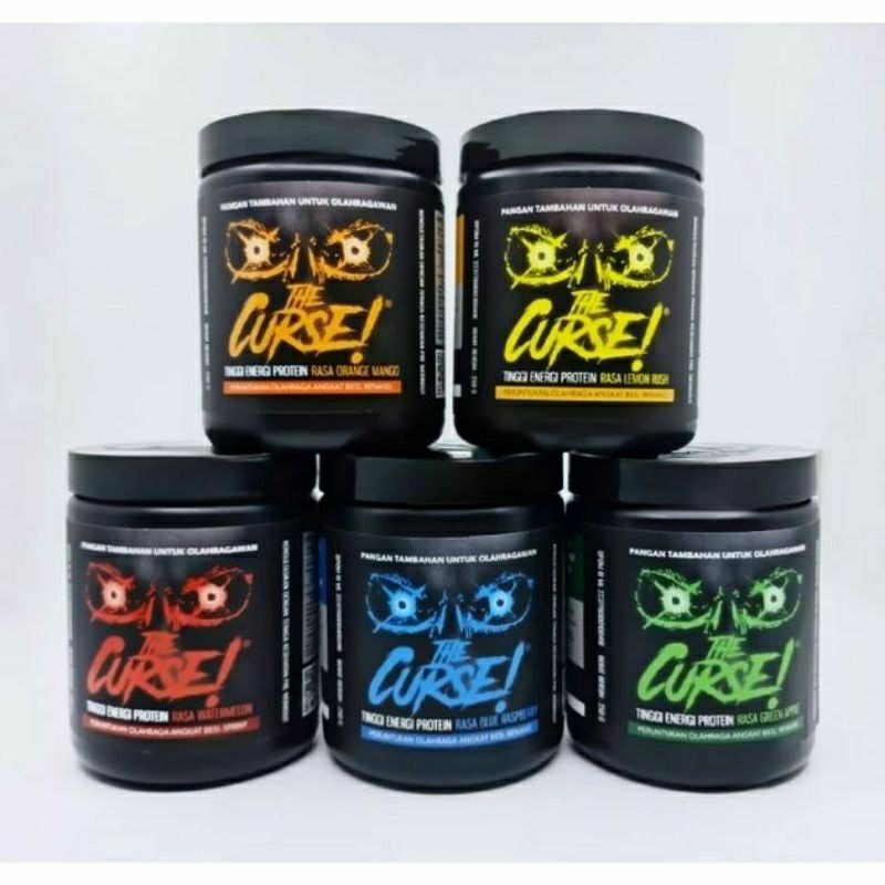 The Curse 50 serv Pre Workout JNX Sports BPOM The Curse Pre Work Out 50 serving The Curse PWO 50 ser