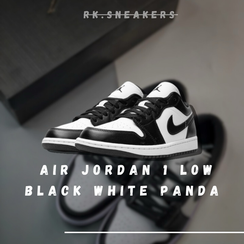 Air Jordan 1 Low Black White Panda