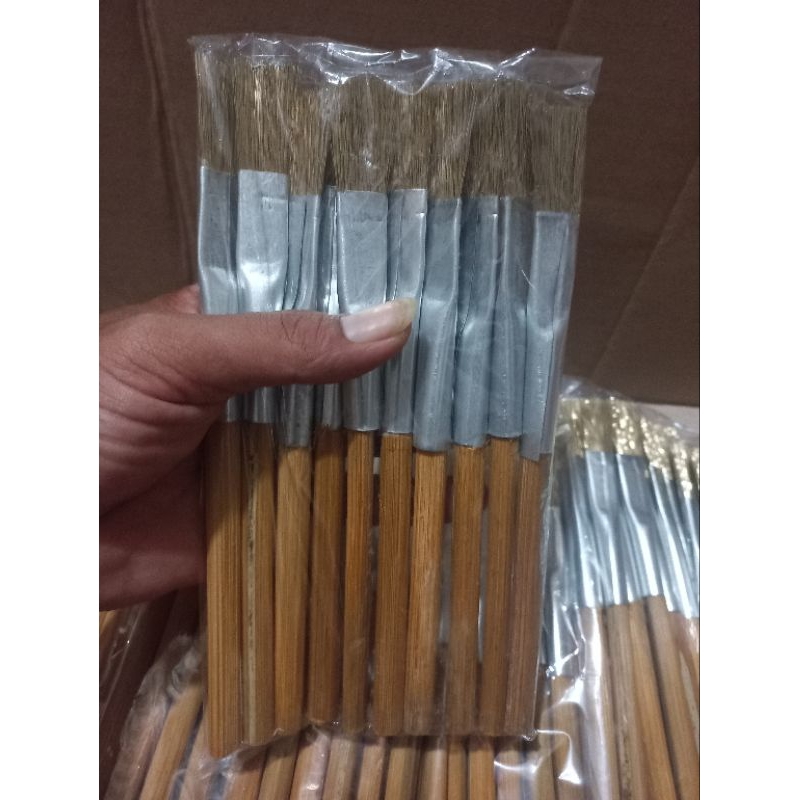 10pcs sikat kawat  kuas kawat baja