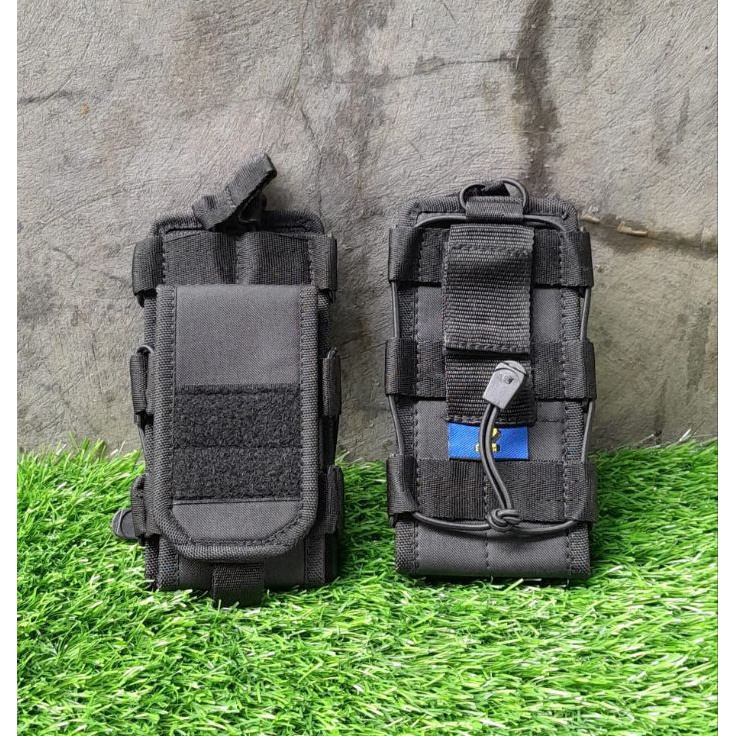 Sarung HP Perekat Tali Tactical Isi 2pouch hp isi 2  R