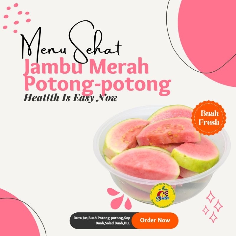 

Jambu Merah Potong 650ML (KIRIM INSTAN/SAMEDAY)