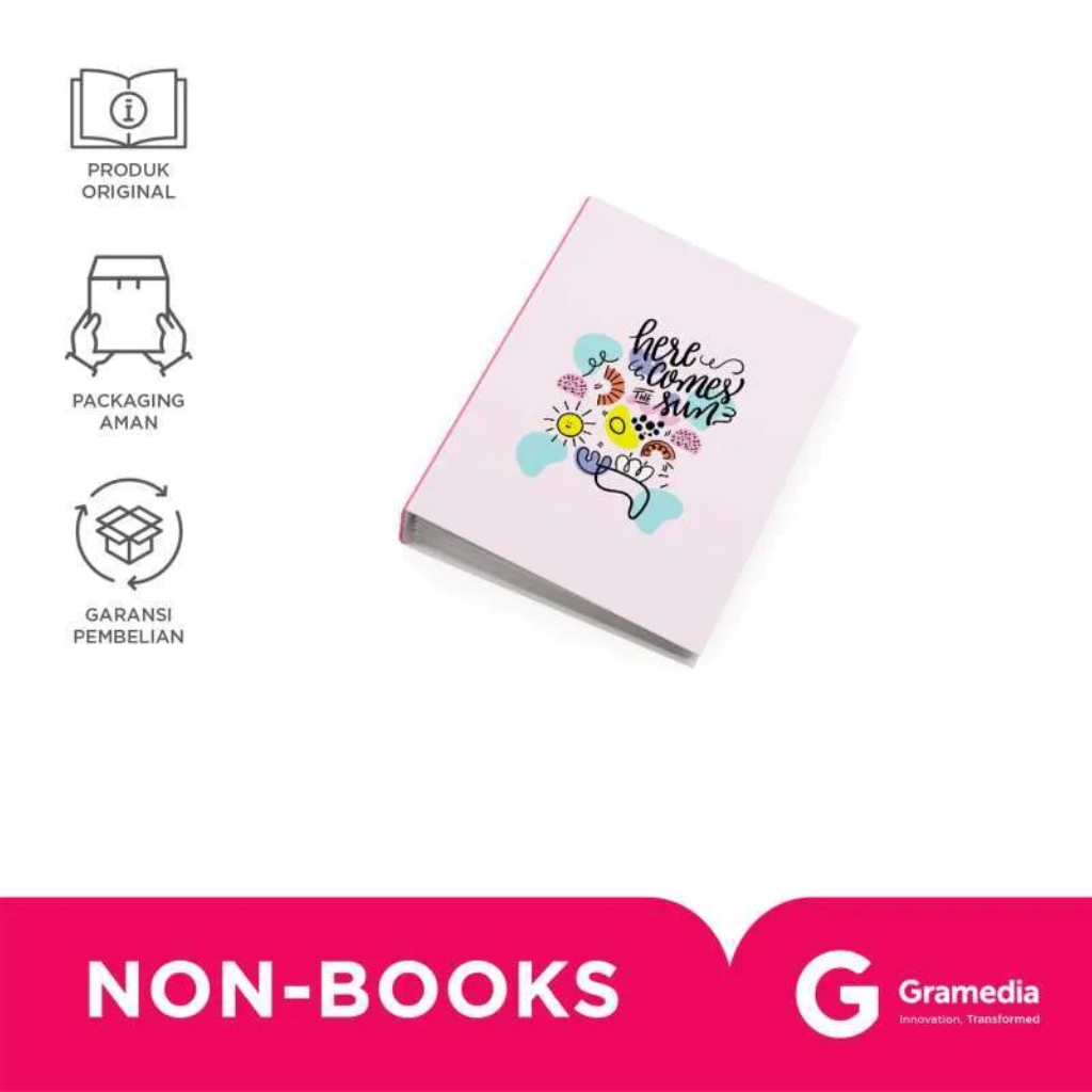 

Gramedia - Estudee Binder Board A5 Sunny Pink