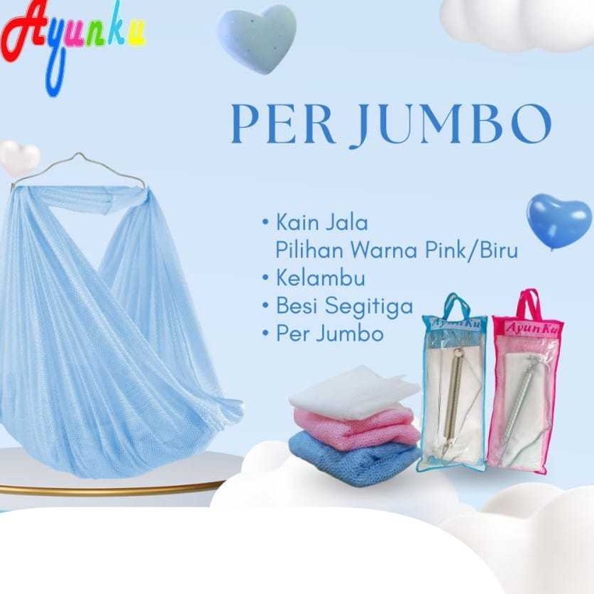 Kualitas Terpercaya  Ayunan Bayi Set PER 1 Jumbo AYUNKU