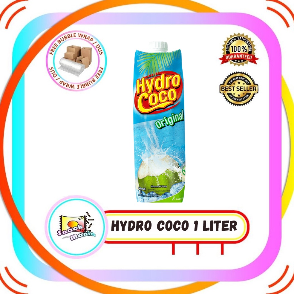 

haSuper Promo Hydro Coco Air Kelapa 1 liter Hydrococo coconut water C95