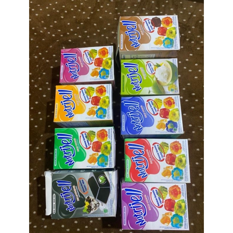 

Nutrijell jelly powder/Nutrijell puding susu/Nutrijell Agarasa