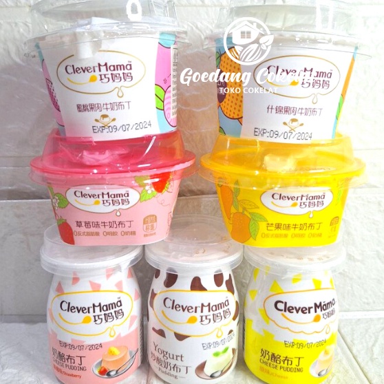 

Terkini CLEVER MAMA CleverMama Pudding Milk Puding Aneka Rasa 7g 85g V38
