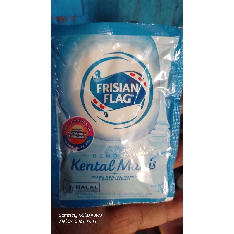 

Susu kental manis frisian flag.sachet