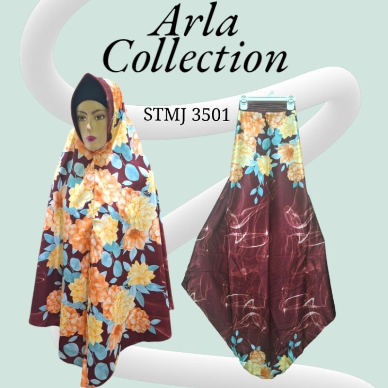 Bergo Jumbo Satin Motif