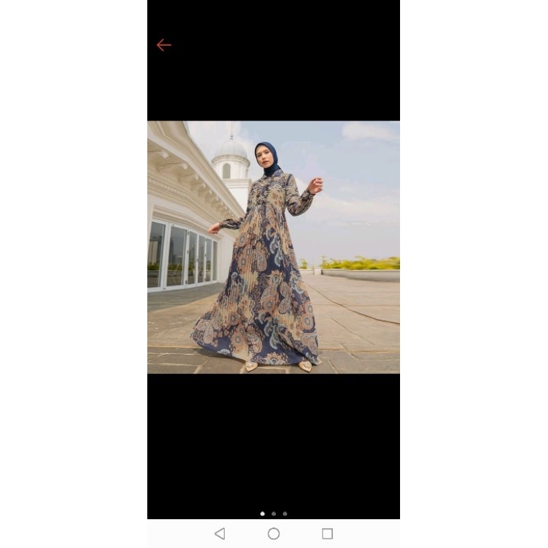 (PRELOVED) ADEEVA DRESS HEAVEN LIGHTS HEAVENLIGHTS BY ZERINA BANU HLZB SIZE XXL