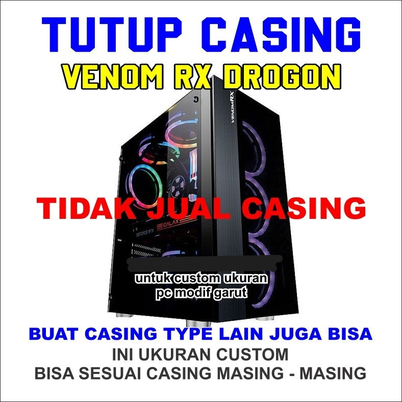 SIDE PANEL VENOM RX DROGON HANYA TUTUP SAJA