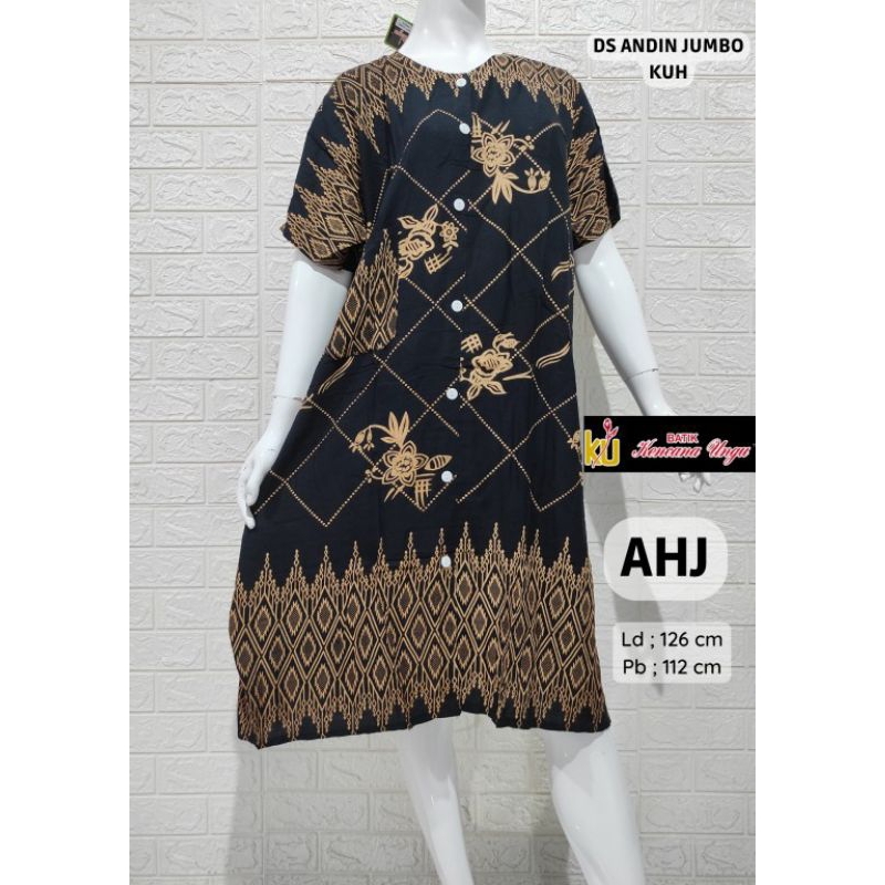 daster jumbo kencana ungu, kencana ungu asli