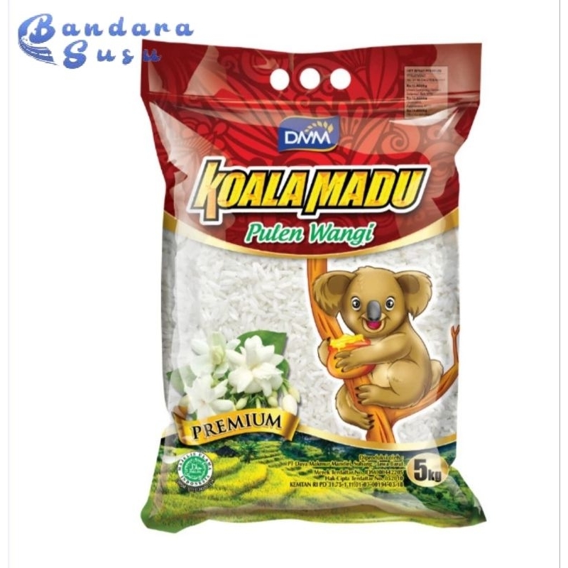 

Beras Koala Madu Pulen Wangi 5 Kg