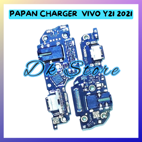 Konektor Cas Board Hp VIVO Y21 2021 Connector Conektor Flexible Papan Charger