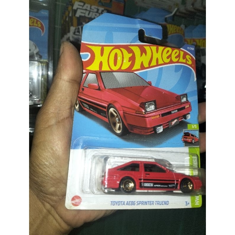 Hot Wheels Toyota Ae 86