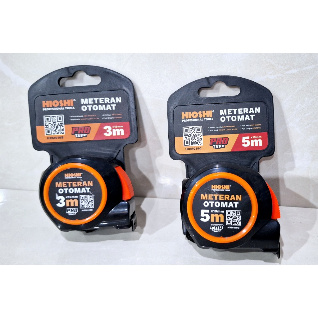 METERAN OTOMAT HIOSHI 3M & 5M PROFESIONAL TOOLS