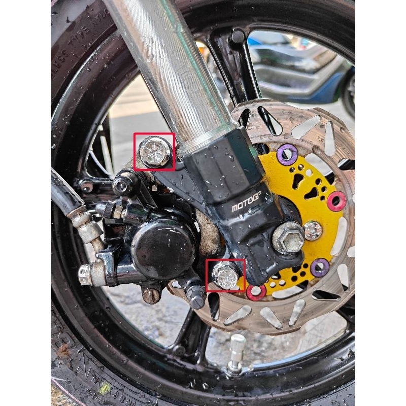 Baut  breket  caliper standar Mio J, Mio ,GT 125 , M3 * dutavariasi1970 *-3