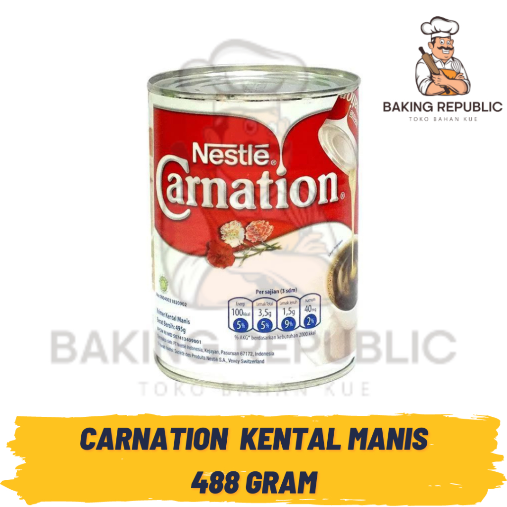 

SUSU NESTLE CARNATION KENTAL MANIS | 495 GRAM | SUSU KENTAL MANIS CARNATION | SUSU KENTAL MANIS