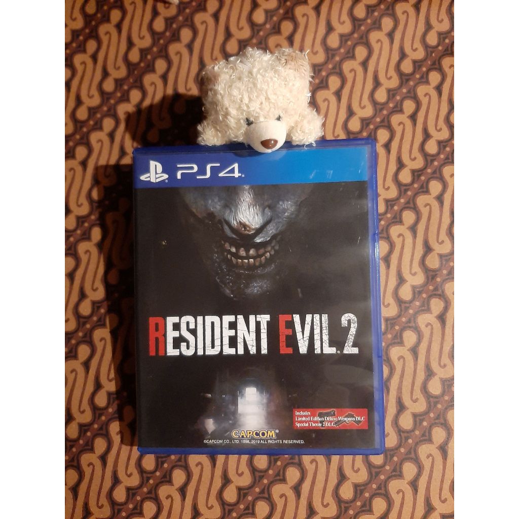 BD PS4 Kaset PS 4 Resident Evil 2 RE 2 Remake CD Game