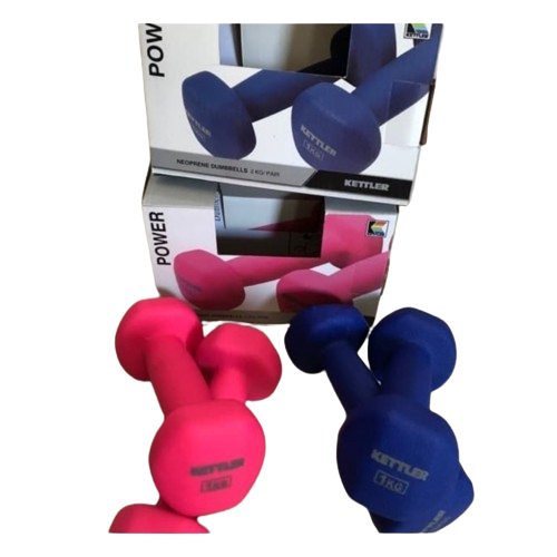 Barbel dumbel barbell NEOPRENE KETTLER 2KG @1KG - 2PCS BARBEL NEOPRENE KETTLER
