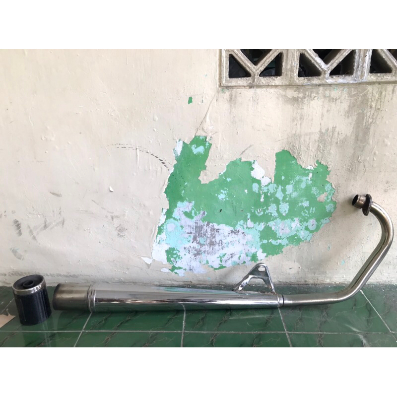 knalpot honda gl max gl pro HM KEH original non bedel masih standart