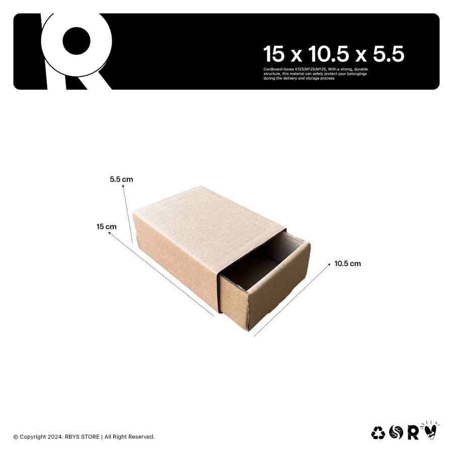 

KARDUS KARTON BOX 15 x 10.5 x 5.5 CM | Dus Kardus