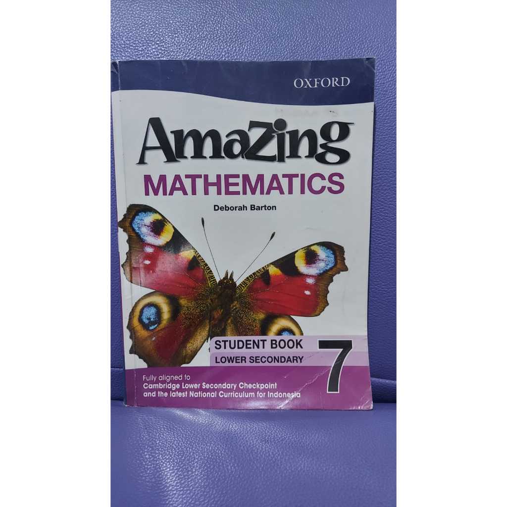 

Amazing Mathematics 7 Student Book, Oxford