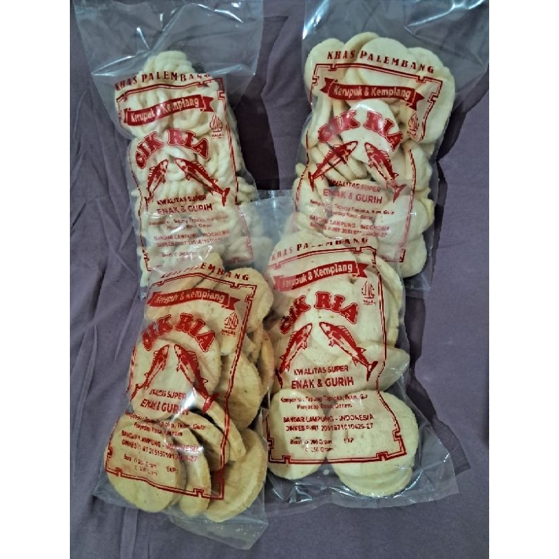 

Kerupuk Kemplang SUPER Paket B (Asli Palembang)